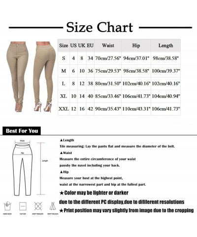 Cargo Pants Women Casual Pants Slim Fashion Five Button Jeans Pants Jeans British Style Coffee-1 $7.27 Jeans