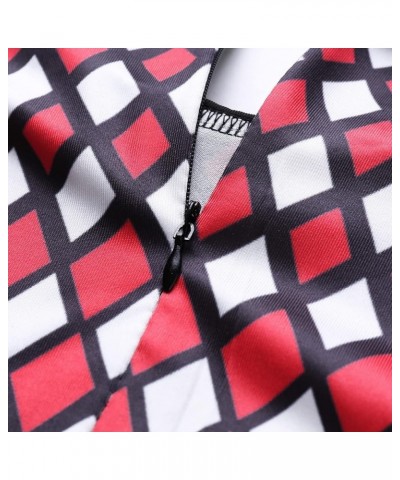 Ladies Print Dress Business Office Long Sleeves Elegant Suits Dresses Pencil Formal Dress Work Dresses for Women Red $8.50 Ac...