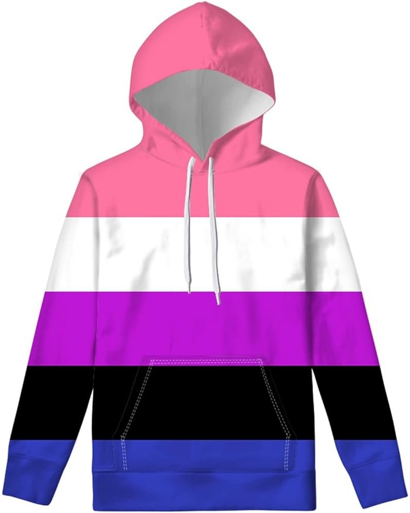 Unisex Women Men Casual Sweatshirts Fashion Long Sleeve Hoodies Pullover XS-6XL Multi-color Striped $20.39 Hoodies & Sweatshirts