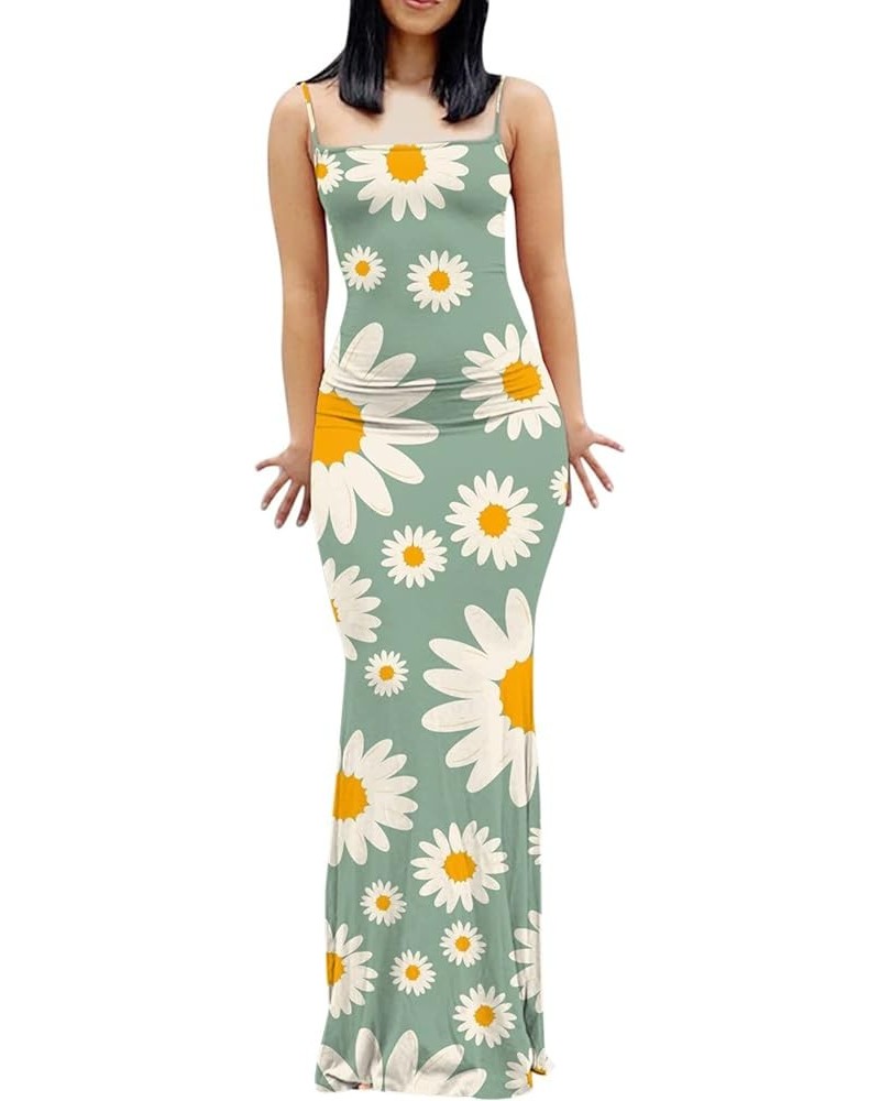 Ladies Summer Dress Fashion Skinny Casual Sexy Sleeveless Gradient Backless Dress Beach Short Sleeve Green $9.53 Others