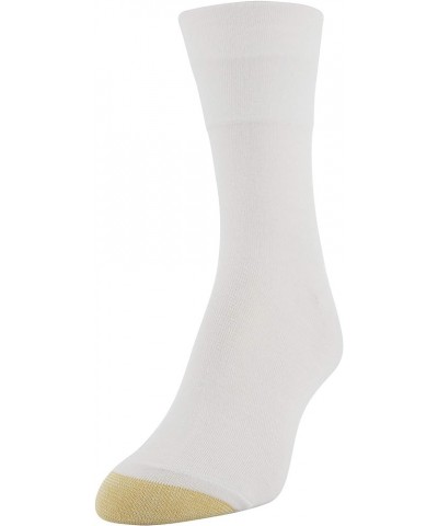 Women's Ultra Soft Mid Crew Socks, 6-Pairs White/Black $11.10 Socks