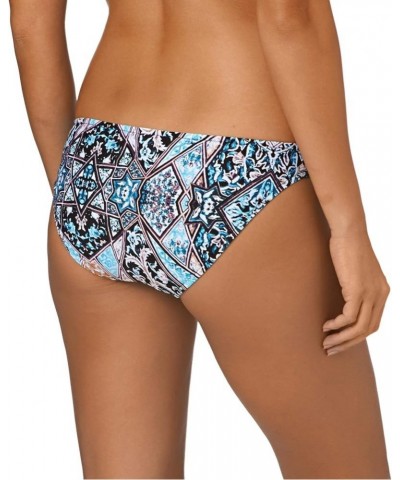 Women's Hipster Bikini Bottom Swimsuit Kashmir Black $22.00 Swimsuits
