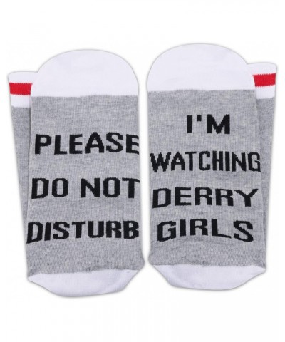 2PAIRS Funny Humorous TV Show Derry Inspired Gift Novelty Socks Birthday Gift $9.19 Socks