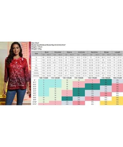 St Patricks Day Shirt Women 3/4 Length Sleeve Loose Crewneck T Shirts Casual Holiday Graphic Tees Ladies Blouses Trendy 33-bl...