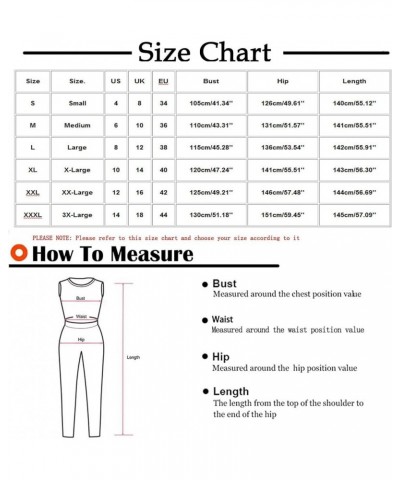 Jumpsuits for Women Casual Summer Rompers Sleeveless Loose Spaghetti Strap Baggy Overalls Long Pants Black $14.88 Overalls