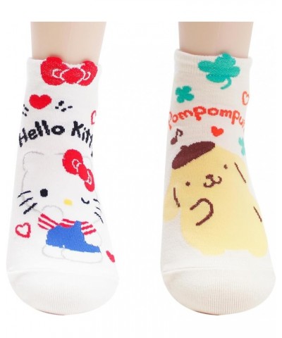 Kikiyasocks Socksense Hello K Character Series Women's Original Crew Socks Kawaii_5pairs $10.08 Activewear