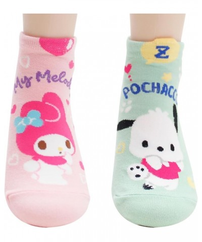 Kikiyasocks Socksense Hello K Character Series Women's Original Crew Socks Kawaii_5pairs $10.08 Activewear