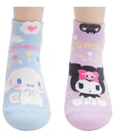 Kikiyasocks Socksense Hello K Character Series Women's Original Crew Socks Kawaii_5pairs $10.08 Activewear