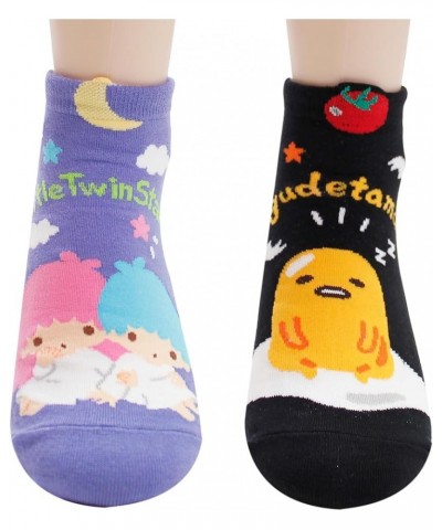 Kikiyasocks Socksense Hello K Character Series Women's Original Crew Socks Kawaii_5pairs $10.08 Activewear