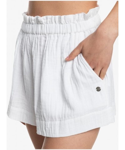 Women's What a Vibe Beach Short Snow White 241 $16.37 Shorts