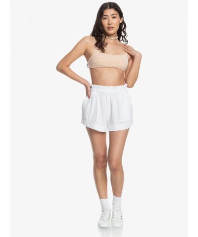 Women's What a Vibe Beach Short Snow White 241 $16.37 Shorts