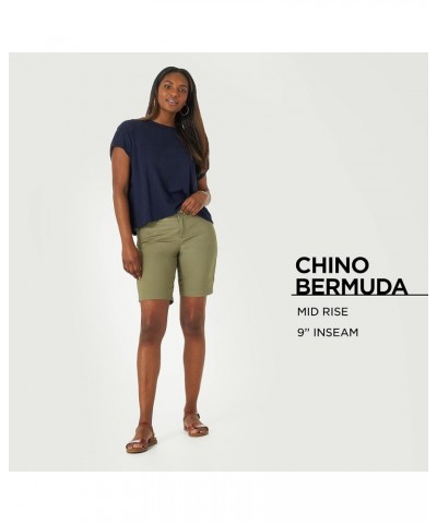 Women's Legendary 9" Chino Bermuda Short Shasta Blue $21.76 Shorts
