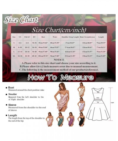 Silk Nighty for Women Sexy Plus Size Sexy Satin Lingerie with Robe Pjs Sets for Women Silk Cute Pink $11.69 Sleep & Lounge