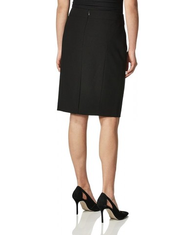 Women's Straight Fit Suit Skirt (Regular and Plus Sizes) Regular Black $26.52 Skirts
