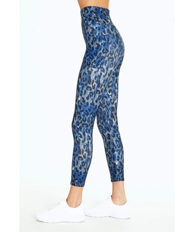 Bally Total Women's High Rise Pocket Ankle Legging Navy $9.17 Activewear