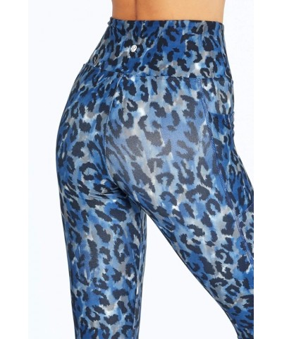 Bally Total Women's High Rise Pocket Ankle Legging Navy $9.17 Activewear