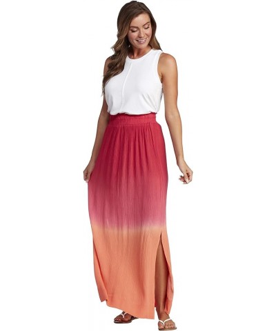 Women's Miranda Maxi Skirt Pink $19.55 Skirts