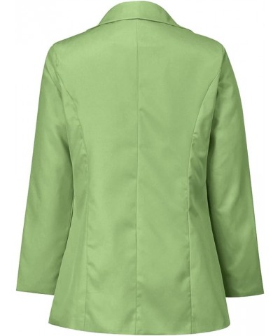 Blazers for Women Business Casual Blazers 2023 Fall Fashion Dressy Plus Size Lightweight Blazers Jackets Suits Green_1 $5.96 ...