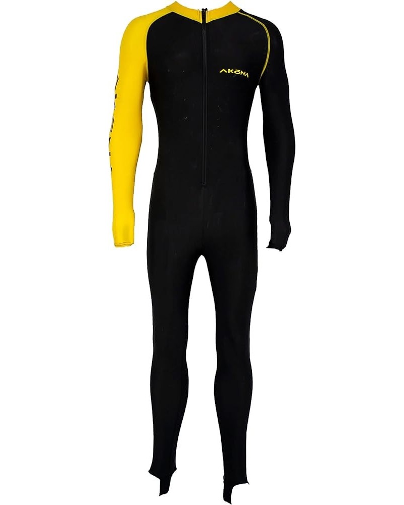 Skin Suit. Full Suit Made of Spandex. A Rash Guard for The Entire Body Yellow Medium $26.39 Swimsuits