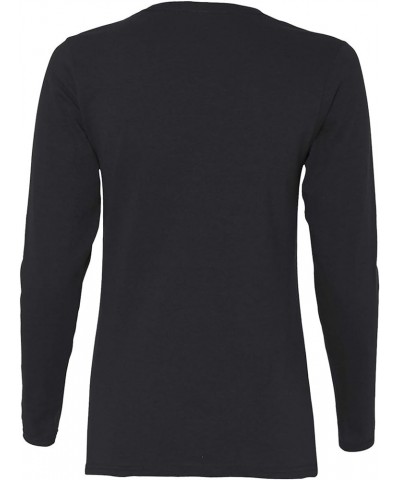 NCAA Thin Script, Team Color Womens Long Sleeve T Shirt, College, University Iowa Hawkeyes Black $16.50 Others