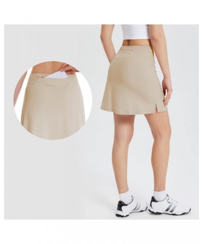 Women's Golf Skirts Tennis Skorts with Pockets Athletic Running Workout Sports 03-grey $15.41 Skirts