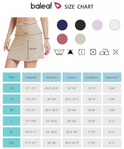 Women's Golf Skirts Tennis Skorts with Pockets Athletic Running Workout Sports 03-grey $15.41 Skirts