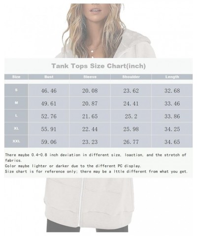 Women's Oversized Zip Up Hoodies Sweatshirts Cute Hooded Pullover Tops Sweaters Casual Fall Jackets with Pockets B Purple $10...