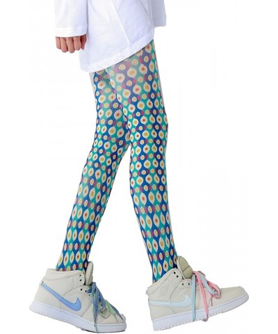 Women Tights, Opaque High Waist Pantyhose, Vintage Control Top Stockings Geometric $15.98 Socks