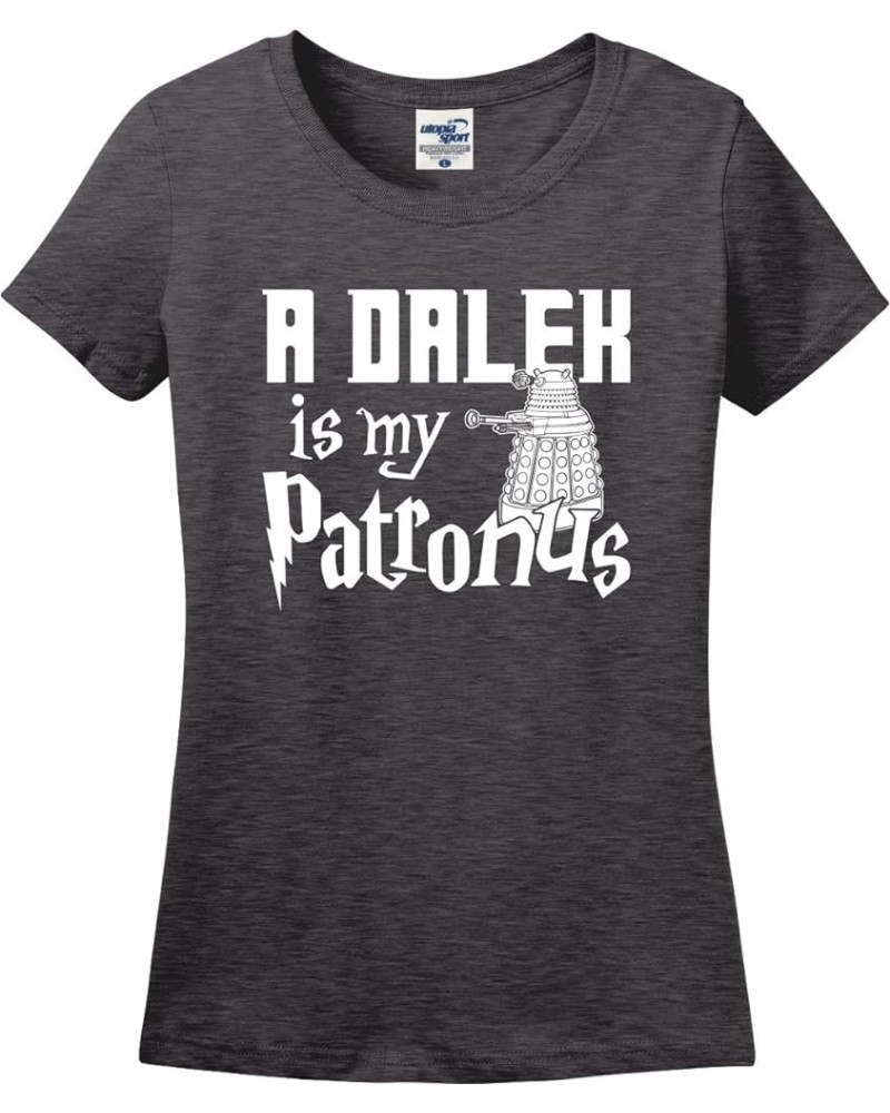 A T.A.R.D.I.S. is My Patronus Parody Missy Fit Ladies T-Shirt (S-3X) Dark Heather Grey $10.50 T-Shirts