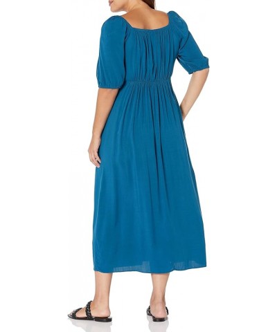 Women's Plus Size Maxi Villa Capri Moroccan Blue $25.44 Others