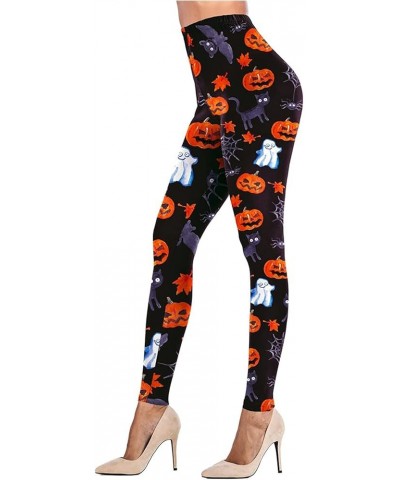 Butt Lifting Leggings for Women Denim Color Women Pocket Button High Pants Butt Lifting Leggings Orange 6 $8.69 Activewear