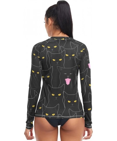 Women's Rash Guard Shirts Long Sleeve Swim Shirt for Women UV Sun Protection Quick Dry Surf Shirts for Workout Multicoloured ...