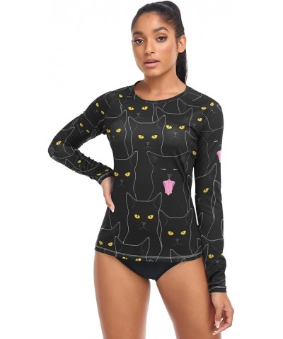 Women's Rash Guard Shirts Long Sleeve Swim Shirt for Women UV Sun Protection Quick Dry Surf Shirts for Workout Multicoloured ...