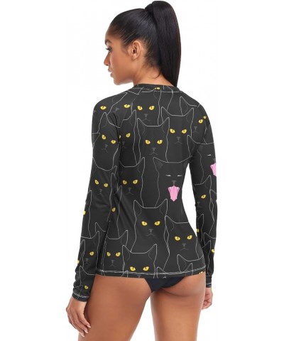 Women's Rash Guard Shirts Long Sleeve Swim Shirt for Women UV Sun Protection Quick Dry Surf Shirts for Workout Multicoloured ...