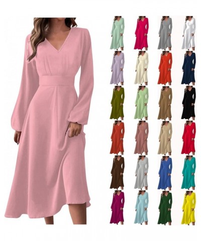 Spring Dresses for Women 2024 New Years Eve V-Neck Long Sleeve Gradient Plus Size Dresses for Curvy Formal Trendy C-navy $11....