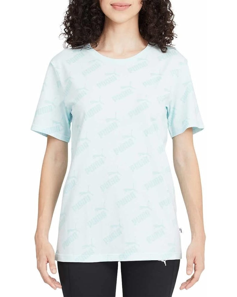 Womens Boyfriend Logo Tee Shirt Blue $7.92 Activewear