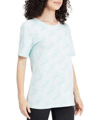 Womens Boyfriend Logo Tee Shirt Blue $7.92 Activewear