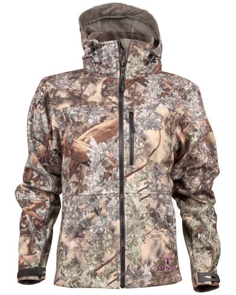 Ladies Wind Defender Fleece Camo Jacket Desert Shadow $45.90 Activewear