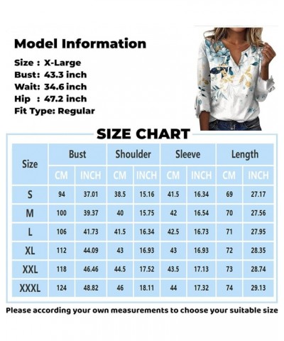 3/4 Sleeve Flower T Shirts for Women V Neck Summer Crop Tops Cap Sleeve Bohemia Flower Tshirt Half Sleeve Tunic Dark Green-02...