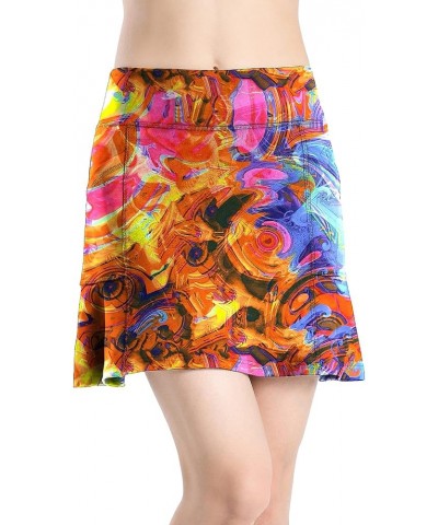 Womens Skort Active Athletic Skirt for Running Tennis Golf Workout Sports Skorts 619-12-96 $16.82 Skirts