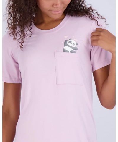 3 Pack: Women's Printed Nightshirt Short Sleeve Ultra-Soft Nightgown Sleep Dress (Available In Plus Size) Plus Size Set 8 $21...