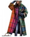 Notch Lapel Double Breasted Printing Casual Elegant Long Sleeve Lapel Blazer Slim Mid Long Trench Coat Jacket Orange XXL $12....