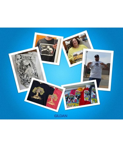 Custom T-Shirts - Personalized Unisex Crewneck Tee Shirt - Customize Your Image, Text & Photo - Men Women Adult Royal $7.64 T...