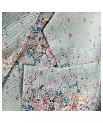 Lightweight Cardigans for Women 3/4 Sleeve Sweater Coat Open Front Kimono Printed Outwear Loose Jacket Casual Cover Up 2-ligh...