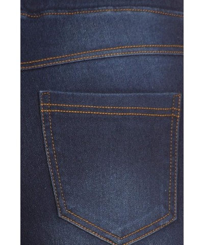 Women's Skinny Jeans Elastic Waist Pull On Jeggings Denim Pants with Pockets Regular - Plus Size Dark Denim-69 $14.39 Jeans