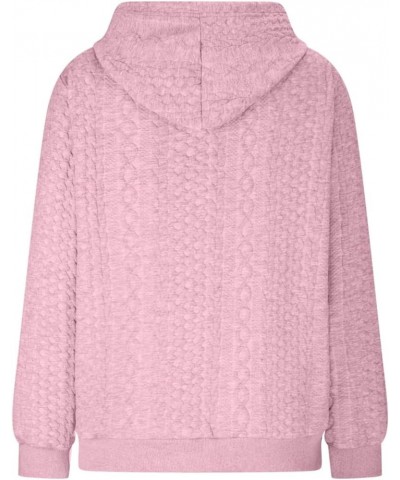 Hoodie Sweaters for Women Cable Knit Slouchy Long Sleeve Oversized Sweatshirt Cozy Chunky Y2K Hoodie Drawstring Pullover Tops...