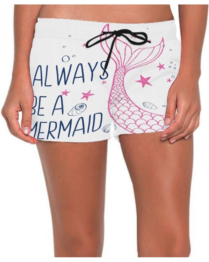 Women's Drawstring Board Shorts Quick Dry Stretch Novelty Patterns Swimsuits Swimwear Bottoms S-L Multi08 $12.25 Swimsuits