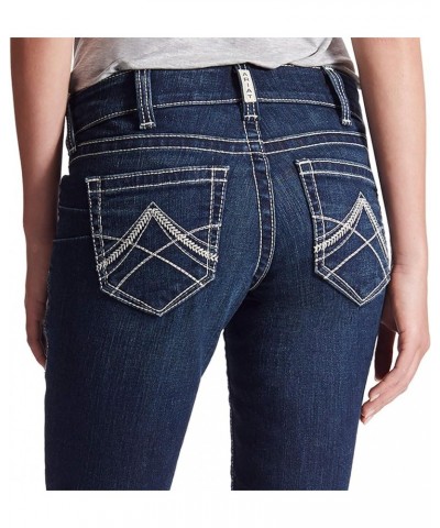 Women's R.e.a.l. Mid Rise Stretch Icon Stackable Straight Leg Jean Ocean $43.42 Jeans