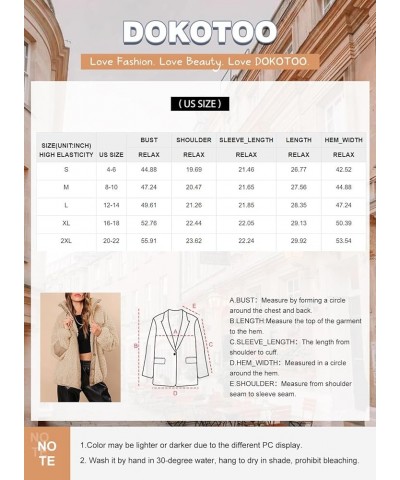 Womens Winter Sherpa Jackets Button Down Loose Lapel Collar Teddy Coats with Bust Pockets White $16.80 Coats