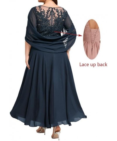 Plus Size Lace Mother of The Bride Dresses Cape Mother of The Bride Dress Lavender $38.71 Dresses